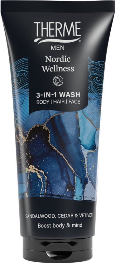 Therme Men Nordic Wellness 3-in-1 Wash - 200 ml