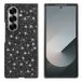 Samsung Coque Hybride Samsung Galaxy Z Fold8 Ultra - Série Glitter - Noire