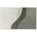 Japandi Paillasson - Vert - Abstrait - Moderne 150x90 cm