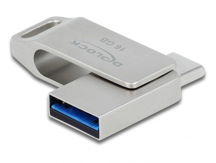 DeLOCK 54073 USB-stick - 16 GB - Zilver