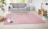 Hanse Home Effen vloerkleed Nasty - lichtroze 160x240 cm