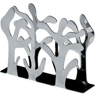 Alessi ESI03 Servethouder Zilver Roestvrijstaal 12 x 3,2 x 8,5 cm