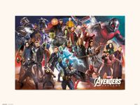 Erik Marvel Avengers The Endgame - Art Print 30x40 cm