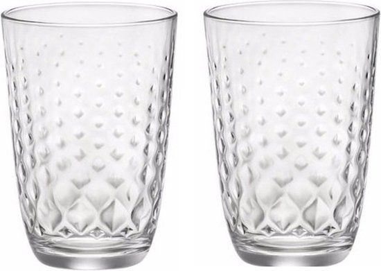 Bormioli Rocco Glit Waterglazen - 390 ml - 6 stuks