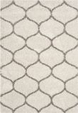 Safavieh Hudson Shag Collectie, SGH280, Ivoor & Grijs, 183 x 274 cm