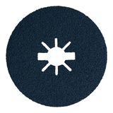 Klingspor 351161 CS 565 Glasvezelschijven voor roestvrij staal, staal, universeel, X-Lock, 36 korrels, 125 mm x 22 mm, 25 stuks