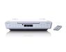 Lenco KCR-150 - Radio FM murale avec Bluetooth - Blanc