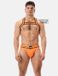 Barcode Berlin Andreus Jockstrap Orange-Noir Hommes XL