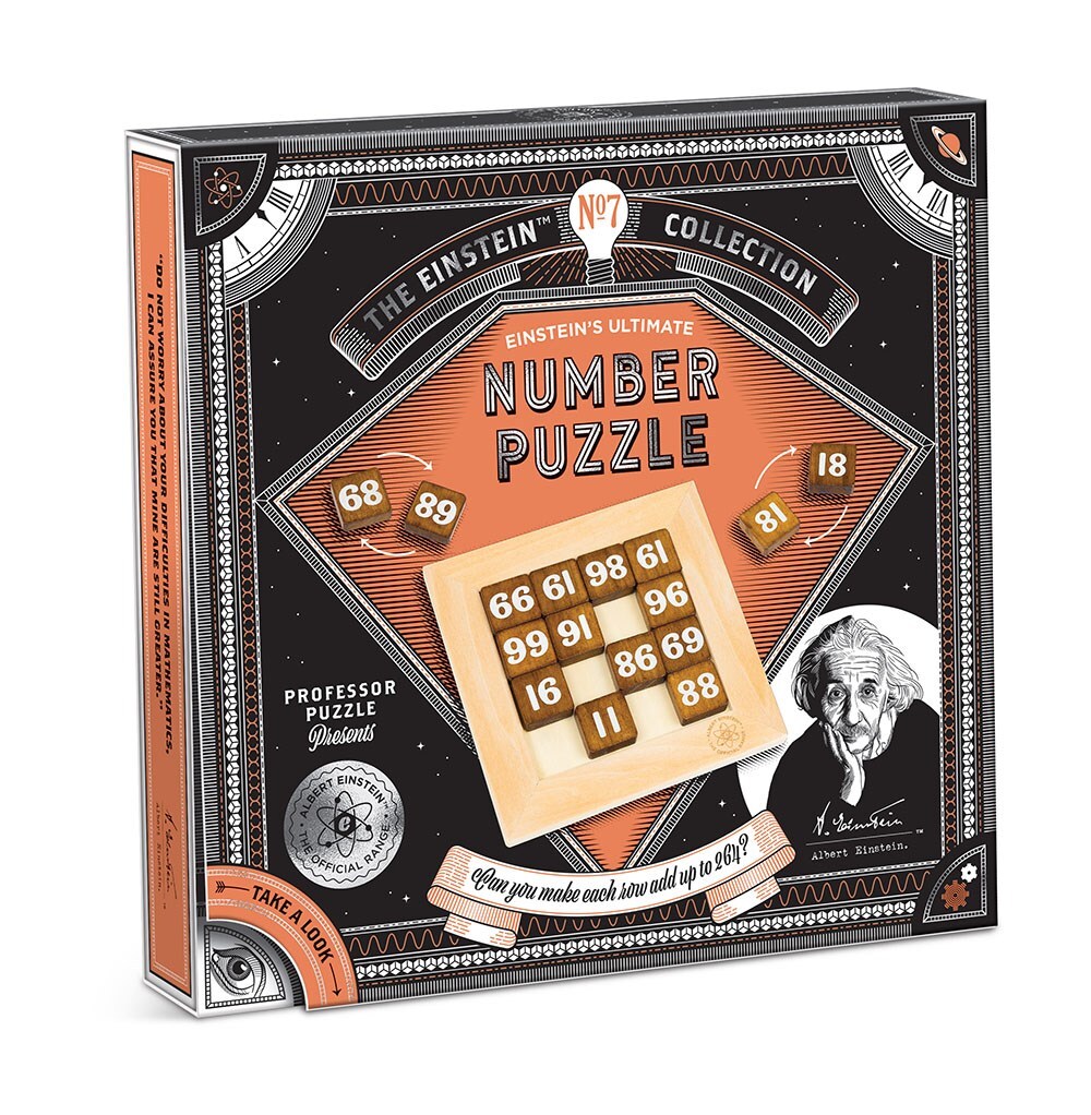 Professor Puzzle Einstein Number Puzzel