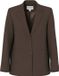 Pieces Blazer Pcbosella Ls Loose Blazer Noos Bc 17165761 Hot Fudge Dames Maat - XL