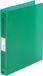 Q-CONNECT ringmap, PP, 4 ringen, 25 mm, transparant groen