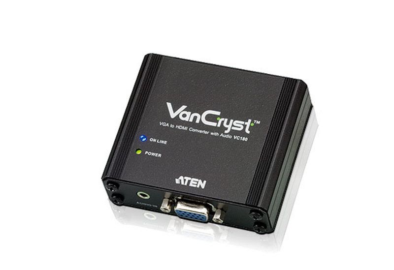 ATEN AT-VC180 - Video Converter - Black