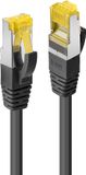 Lindy 47626 câble réseau Noir 3 m Cat6a S/FTP