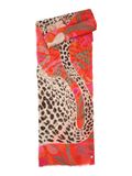 CODELLO Sjaal beige / donkerbruin / pink / rood