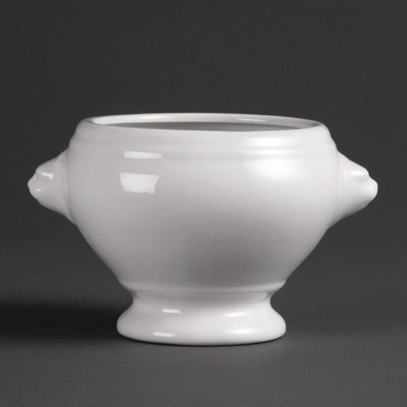 Olympia Wit Porselein Soepkom 10.5 cm 6 stuks