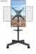 Azomor® Support TV mobile avec roulettes pour écrans de 32-60 pouces, Noir