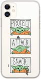 ERT GROUP mobiel telefoonhoesje voor Apple Iphone 11 origineel en officieel erkend Star Wars patroon Baby Yoda 009