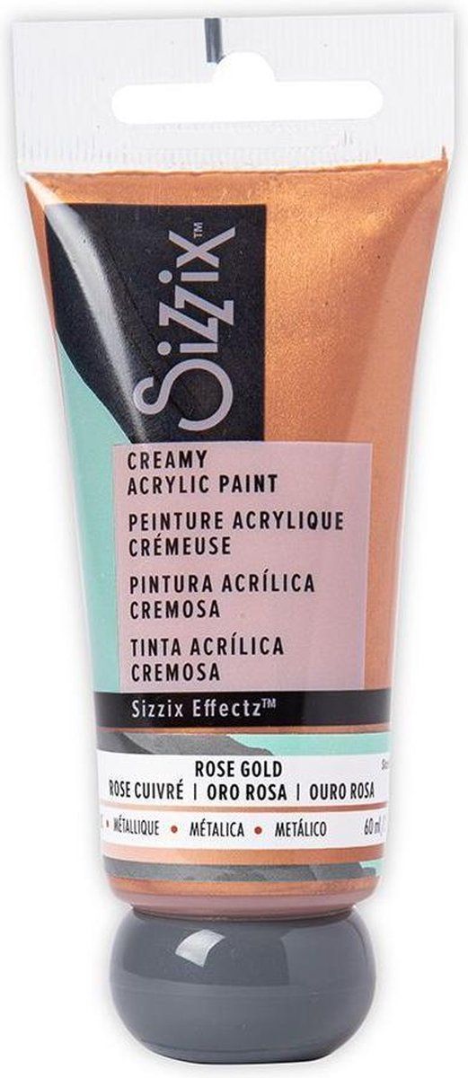 Sizzix Acrylverf - Mat - Rose Gold - 60ml