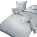 Mako-Satin ensemble de literie Florett, 155x220 + 80x80 cm, gris