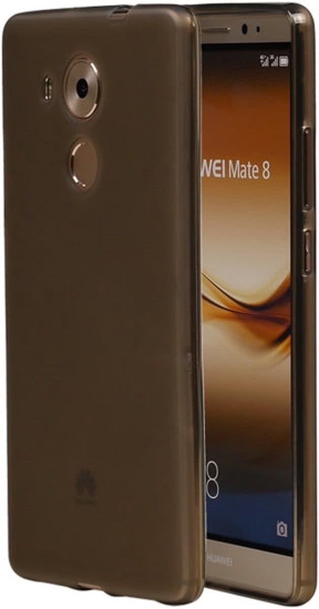 Best Cases Huawei Ascend Mate 8 TPU Hoesje - Transparant Grijs