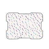 Bonamaison, Digitally Printed Mousepad, Non-Slip Bottom, for Office and Home, Dimensions: 22x18 cm