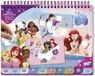Totum Disney Princess sticker puzzelboek kids incl. kleurplaten doeboek vakantieboek 25-delig | educatief speelgoed meisjes vanaf 3 jaar