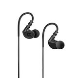 MEE audio M6 Memory Wire In-Ear Wired Sports Earbud Headphones (Black)
