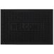 Gerimport Tapis de porte Welcome - noir - 60 x 40 cm