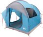 vidaXL Auto Tent met dak Blauw 239 x 210 x 210 cm Polyester en Staal