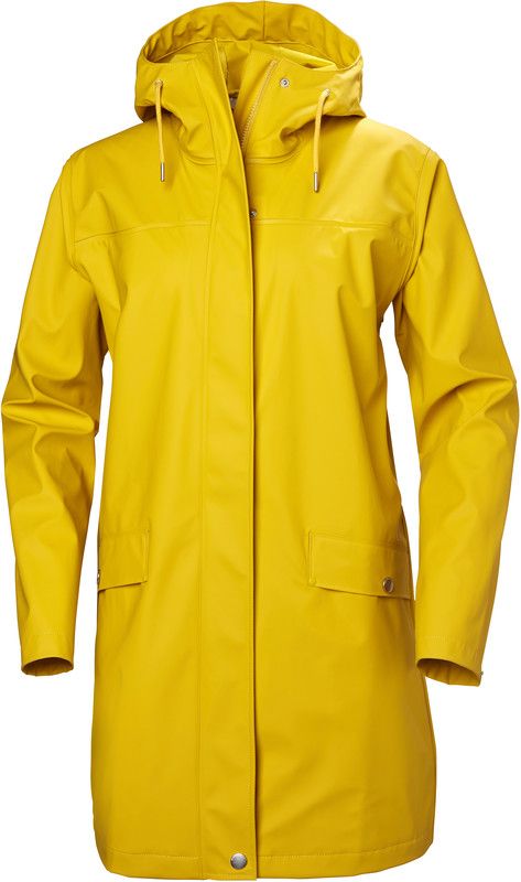 Helly Hansen Moss Jas Dames geel S 2019 Regenjassen