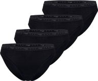 sloggi Dames Tai slip 4-pack 24/7 100 Zwart XXL (44)