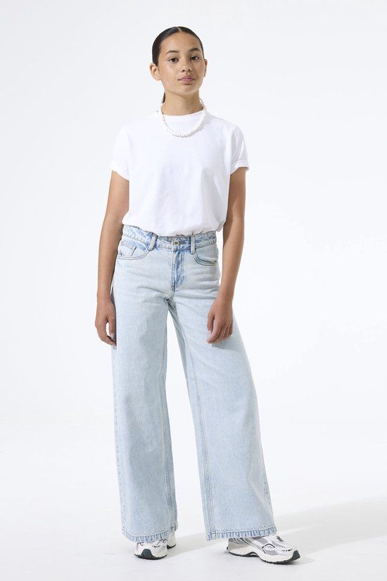 Garcia Marall Meisjes Wide Fit Jeans Blauw