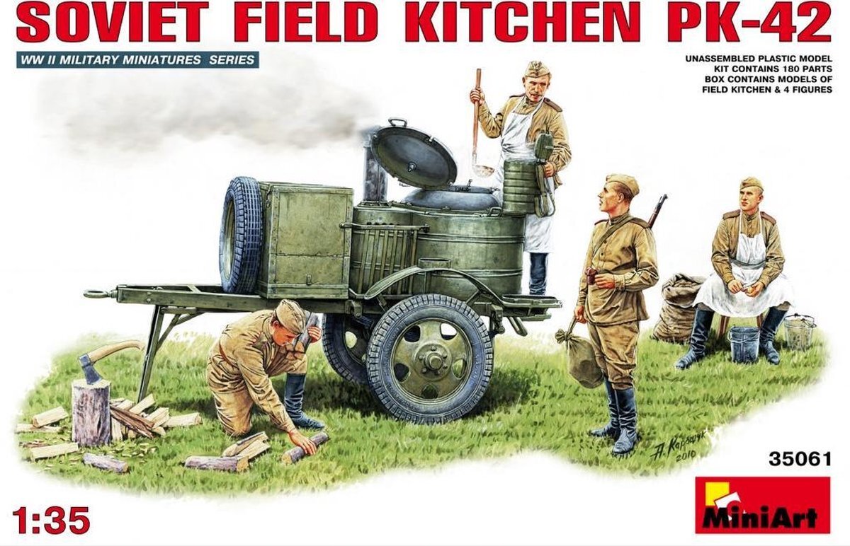 MiniArt - Soviet Field Kitchen Kp-42 (Min35061)