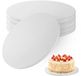 Paws & Crafts B.V. Base de gâteau - 5 pièces Ø15 cm - Carton blanc