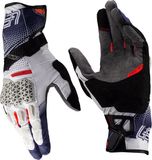 Leatt ADV HydraDri 5.5 Royal Wit Blauw Rood Waterdichte Handschoenen - Maat L