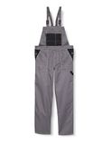 REIS Multimaster MMS Beschermende Tuinbroek - Verstelbare Pasvorm, Meerdere Zakken, Duurzame Stof, 65% Polyester 35% Katoen, Kleur: Grijs-Zwart, Maat: 56