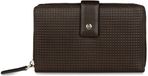 bugatti Noemi Lady Zip Around Wallet Brown