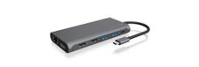 ICY BOX IB-DK4050-CPD Station d'accueil USB-C - Anthracite