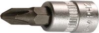 SW-Stahl KE/4-0 schroevendraaierbit, 6,3 mm (1/4") aandrijfkruis