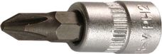 SW-Stahl KE/4-0 schroevendraaierbit, 6,3 mm (1/4") aandrijfkruis