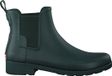Hunter Dames Regenlaarzen Original Refined Chelsea - Groen - Maat 39