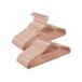 SONGMICS 50 stuks fluwelen kleerhangers, antislip, 43,5 cm lang, roségoud