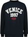 Vingino Nash Garçon Pull Coton/Polyester Taille 128 Bleu foncé