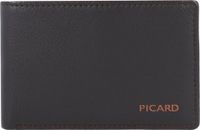 PICARD Franz 1 Billfold Wallet Cafe Donkerbruin Leer