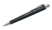 FABER-CASTELL - Balpen Poly Ball Zwart, vulling M