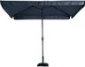 Lesliliving Lesli Stokparasol Libra 300 x 200 cm grijs