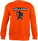 Shoppartners Bv Oranje Holland Zwarte Leeuw Sweater Kinderen 9-11 Jaar (134/146)