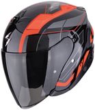 Scorpion EXO-Z1 Vue Zwart Rood Jethelm