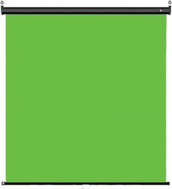 StudioKing Wand Pull-Down Green Screen FB-180200WG 180x200 cm Chroma Groen