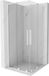 Mexen Velar L Duo cabine de douche porte coulissante 100 x 100 cm, transparent, blanc